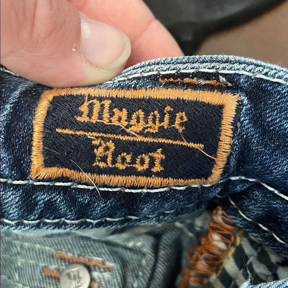 Rock Revival Women's Dark Blue Jeans Maggie boot size 25 - Picture 14 of 16